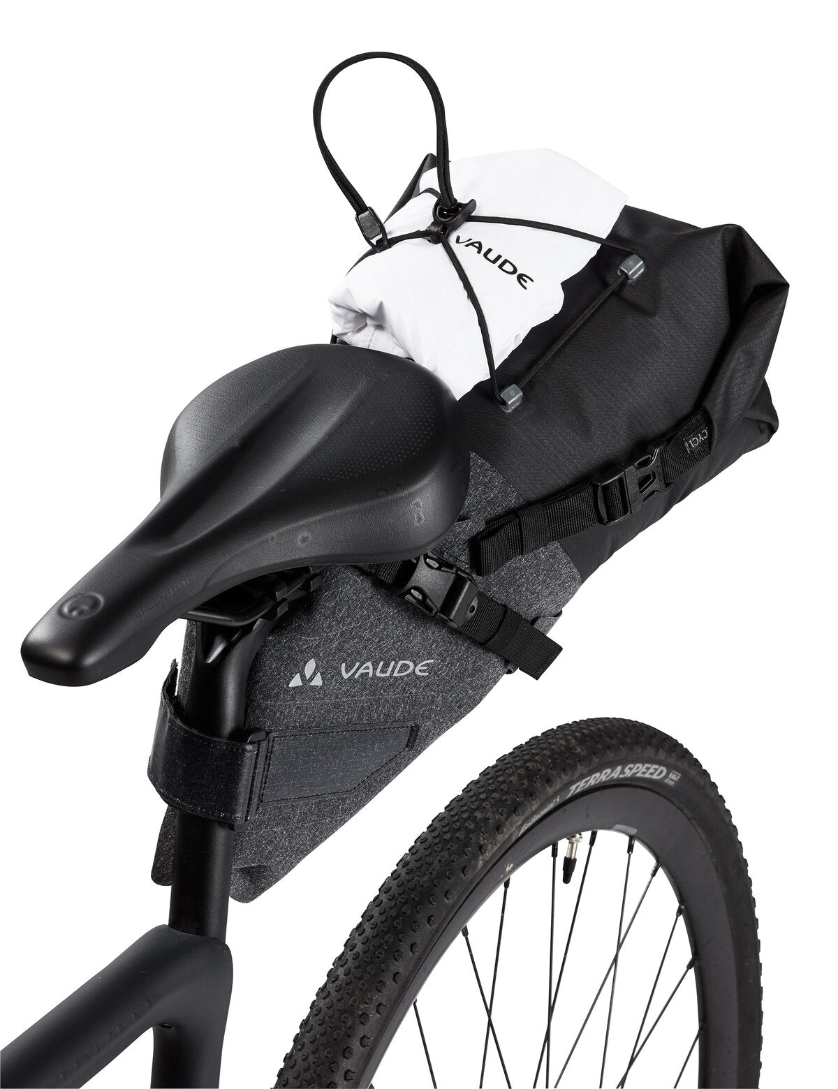 rennrad satteltasche vaude VAUDE Trailsaddle Compact Satteltasche schwarz