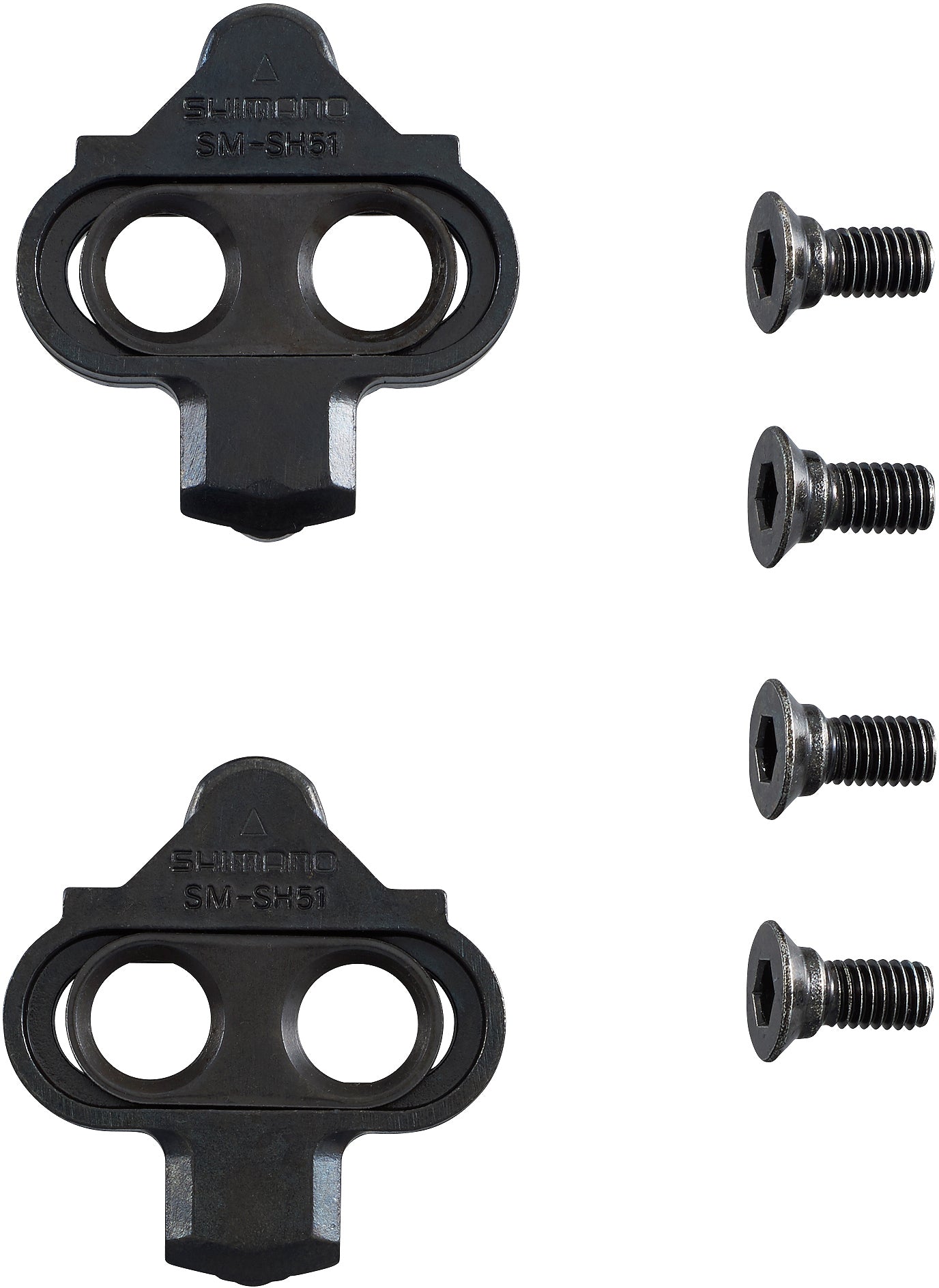 spd pedale schuhplatten Shimano SM-SH51 Cleat Kit ohne Gegenplatte für SPD Pedale
