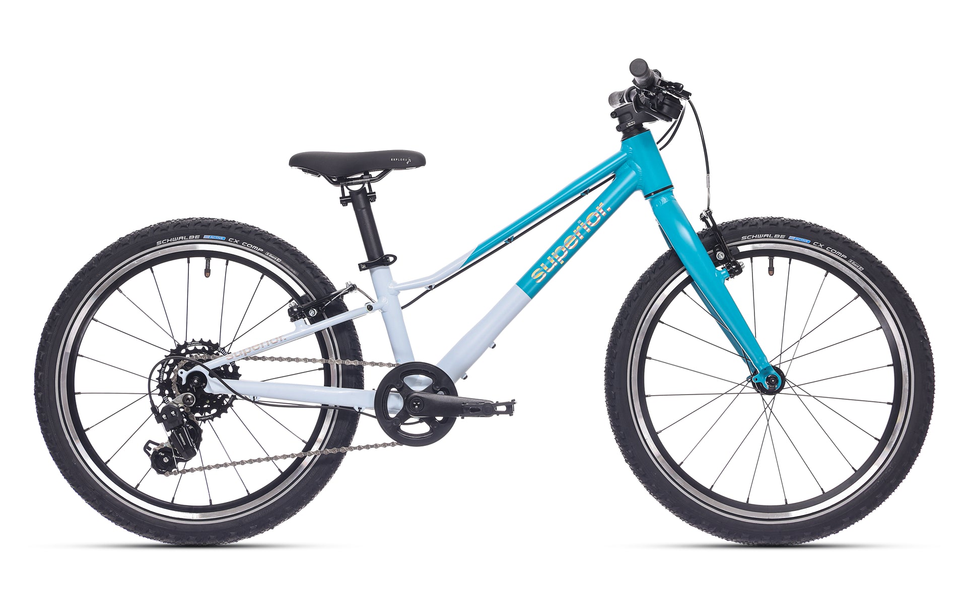 Superior F.L.Y. VB (2026) | 20 Zoll Kinderfahrrad | Matte Teal
