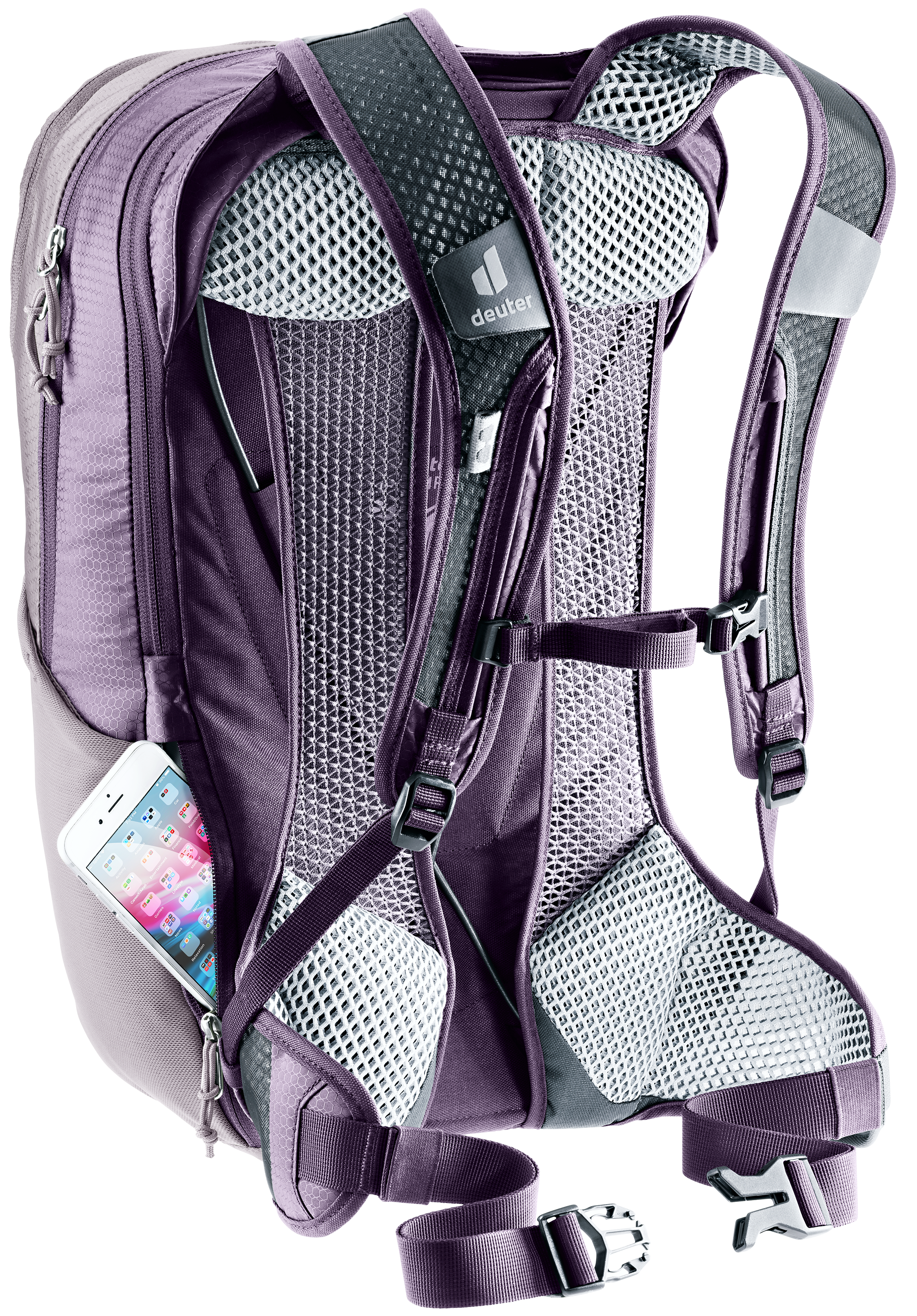 deuter Race Air 14+3 Fahrradrucksack lavender-purple