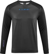 CUBE ATX Rundhalstrikot langarm black Herren