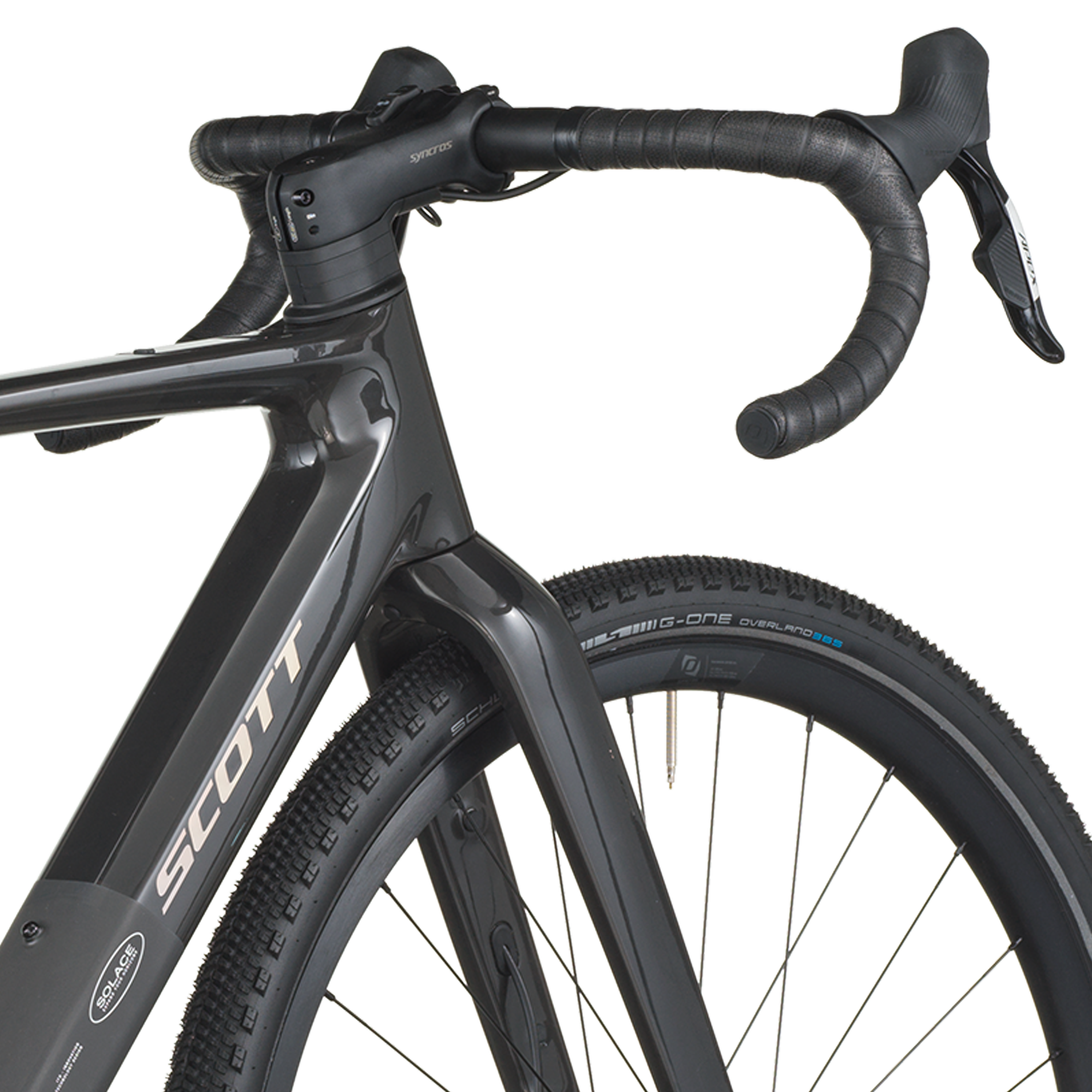rennrad scott solace Scott Solace Gravel 30 (2026) | E-Gravelbike | carbon black