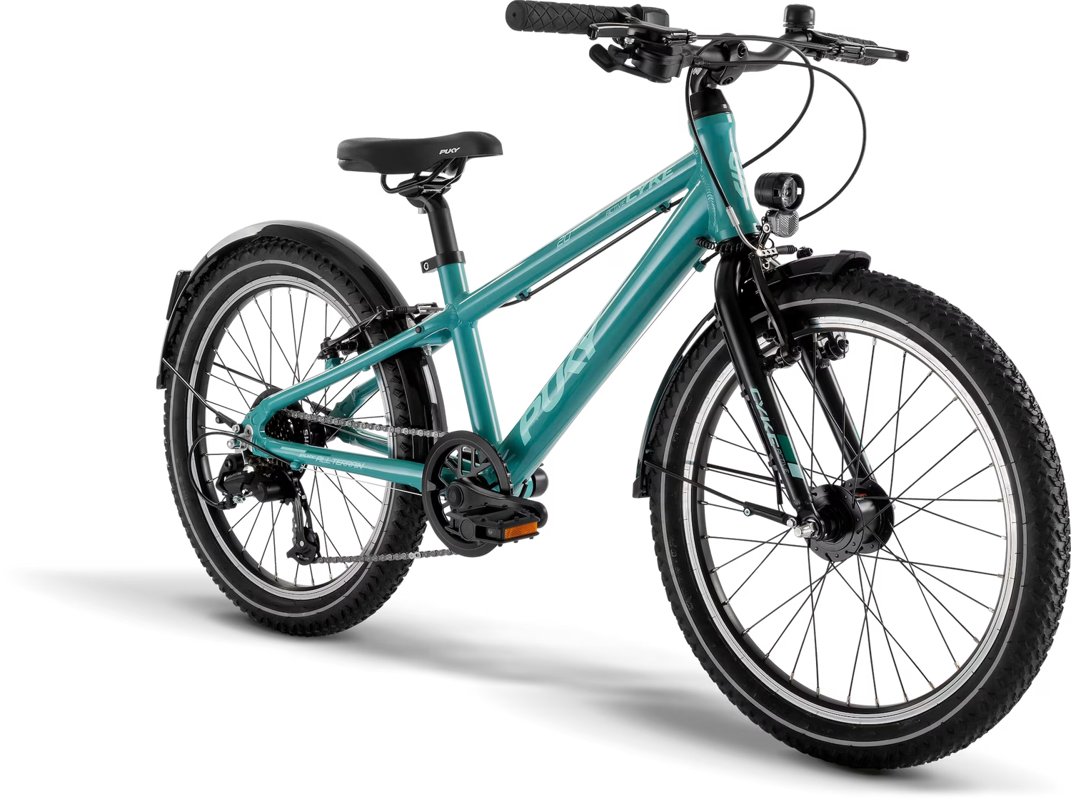 puky fahrrad 20 zoll alu Puky CYKE 20-7 Alu ACTIVE (2026) | 20 Zoll Kinderfahrrad | turquoise/black