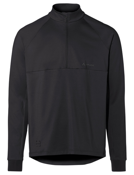 VAUDE Men's Qimsa Halfzip LS Shirt schwarz