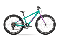 Raymon Yanga 24 (2025) | 24 Zoll Kinderfahrrad | green/purple – aktuelle Variante