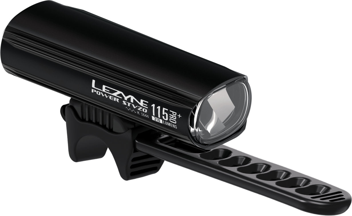 power led fahrradbeleuchtung Lezyne Power Pro 115 LED Frontlicht schwarz-glänzend