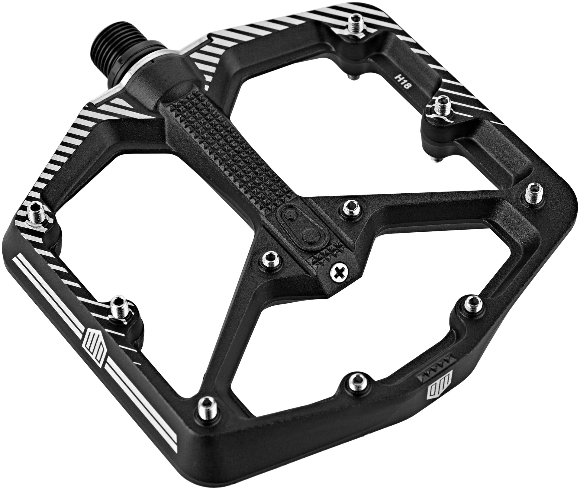 crankbrothers plattformpedale Crankbrothers Stamp 7 Pedale black/white (Danny MacAskill Edition)