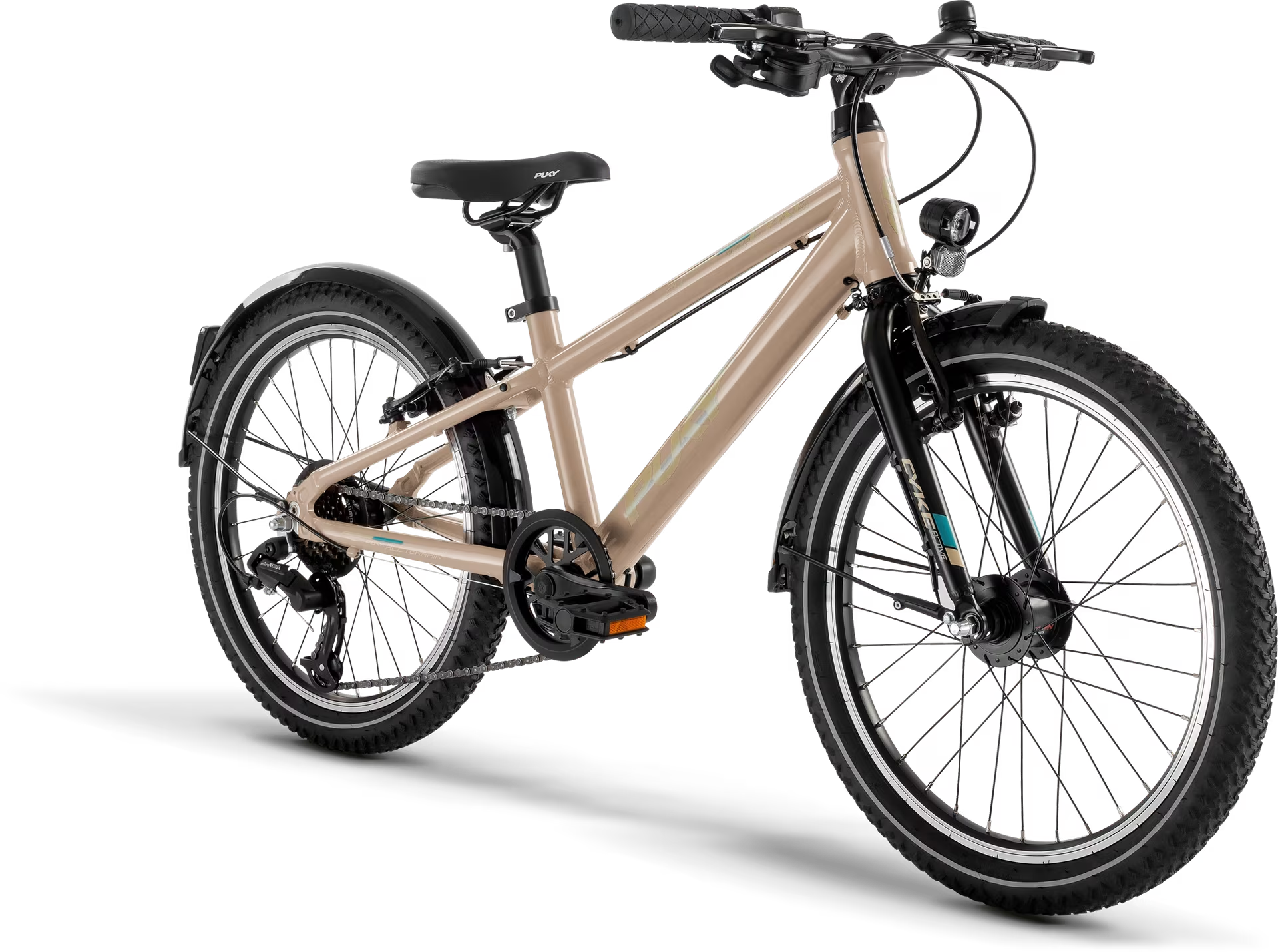 puky fahrrad ab 7 jahre Puky CYKE 20-7 Alu ACTIVE (2026) | 20 Zoll Kinderfahrrad | dusty sand/black