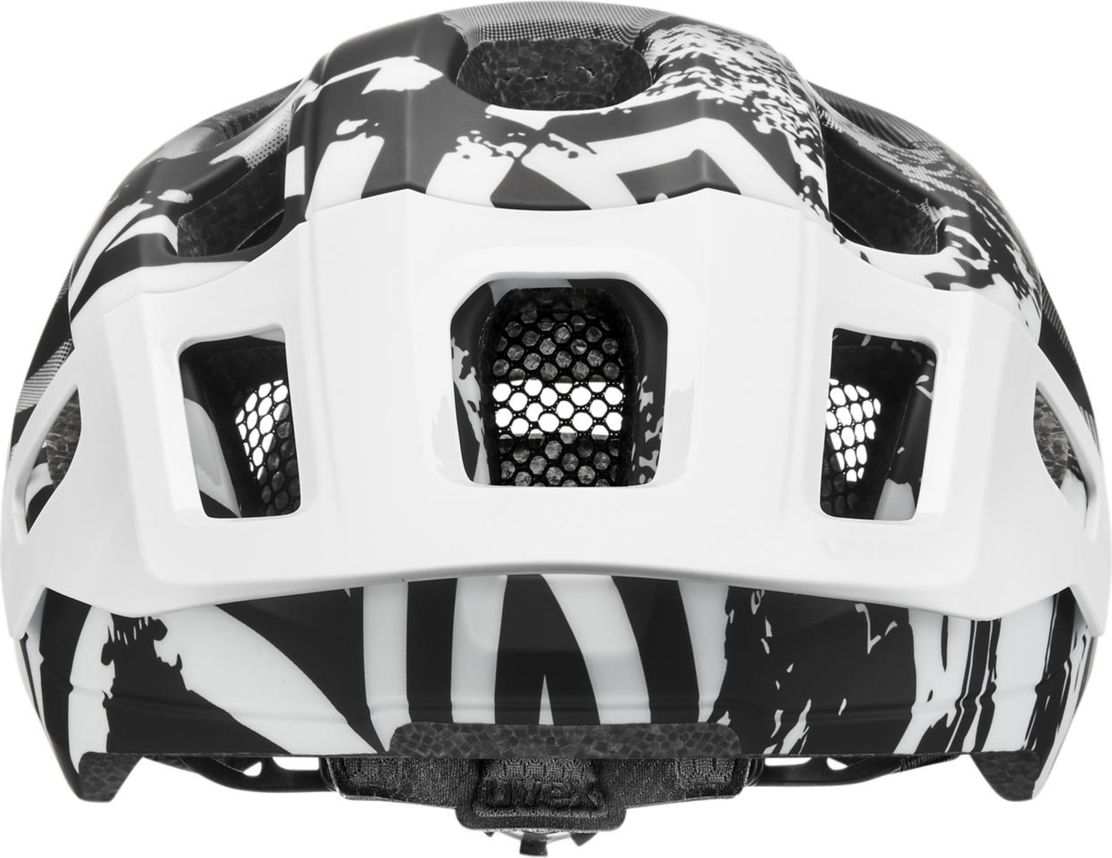 uvex React Jr. Kinderhelm White-Black Matt