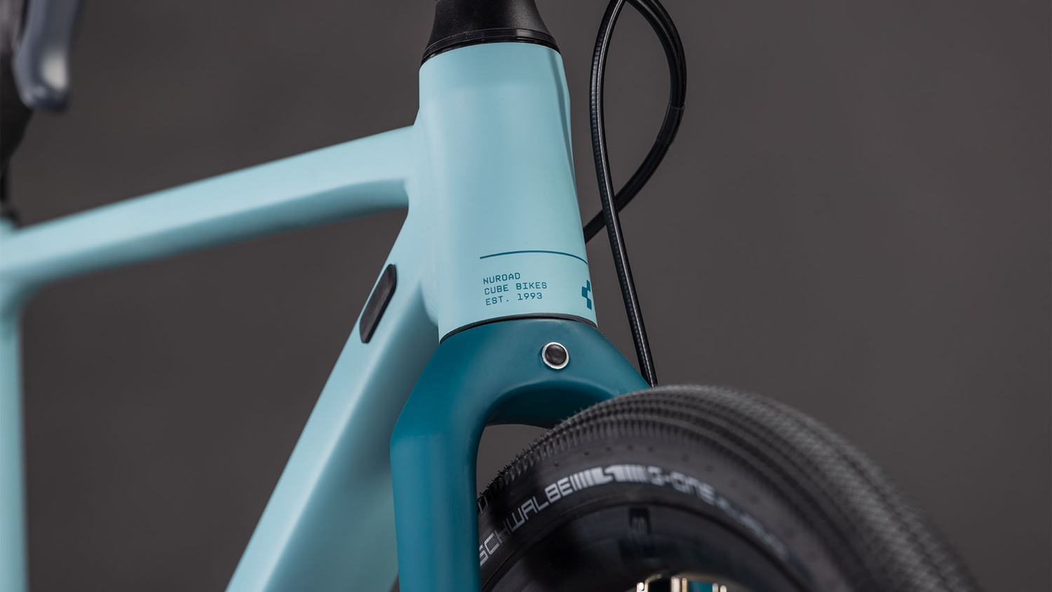 cube fahrrad blau grün Cube Nuroad Rookie Pro (2026) | Gravelbike | tealgrey´n´teal