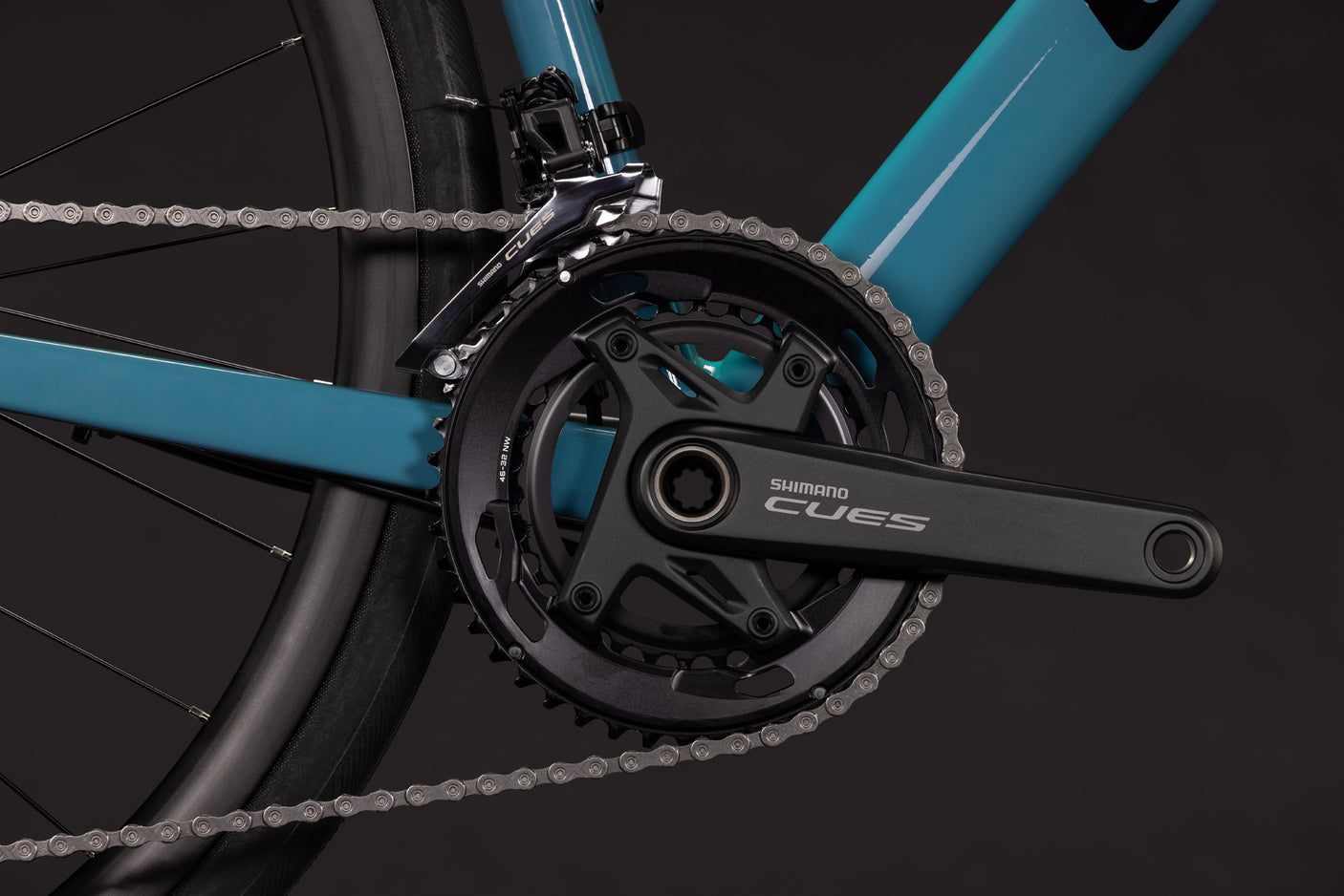 Cube Attain Pro  surfblue´n´black (2027)