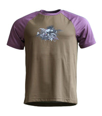 Zimtstern Riderz MTB Tee SS | Herren Radtrikot kurzarm | Military Olive / Berry – aktuelle Variante