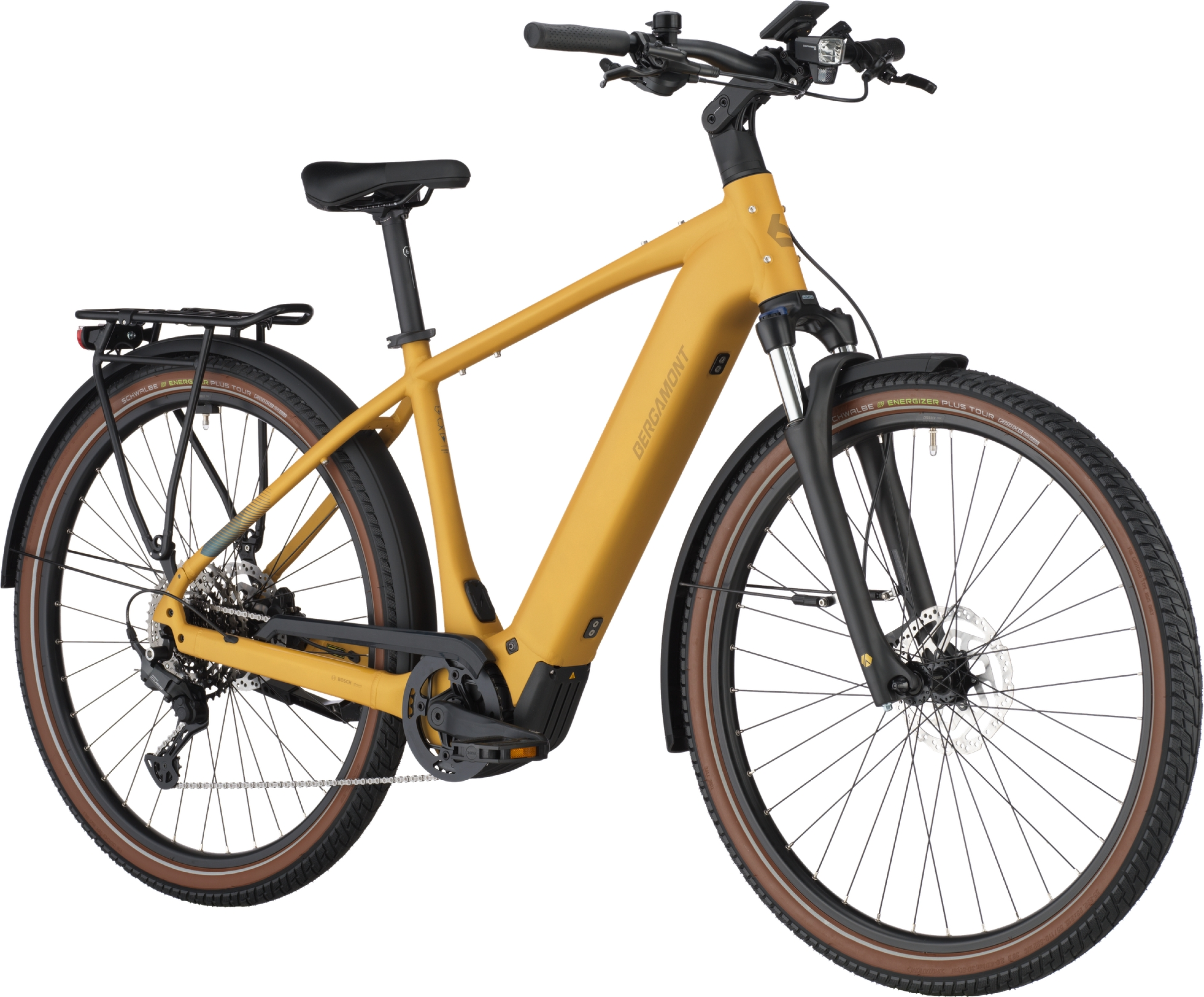 bergamont trekking e bike herren Bergamont E-Horizon Sport 20 (2025) | Trekking E-Bike | colorado gold