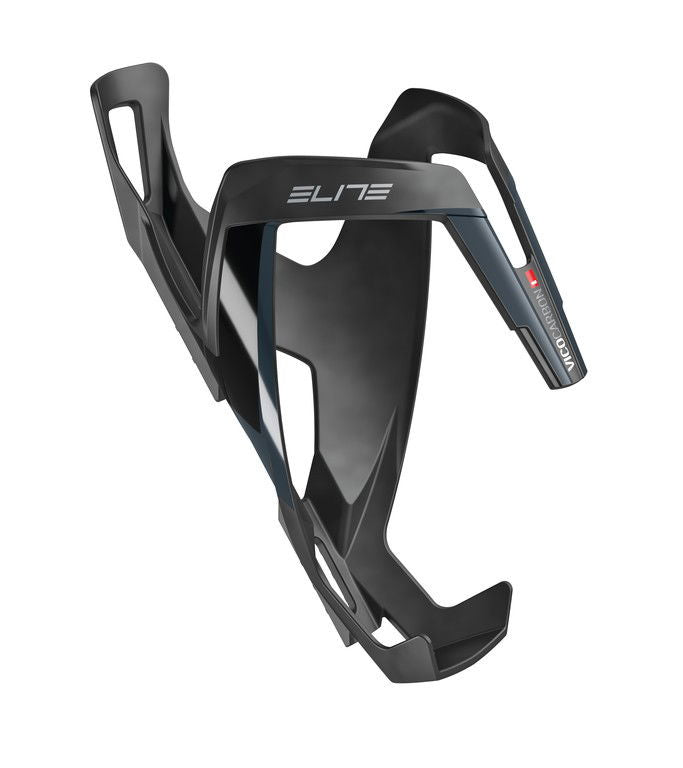 Elite Vico Bottle Holder Carbon matte black/black graphic