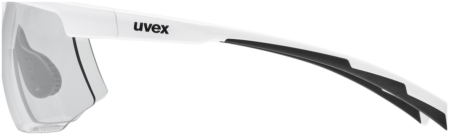 uvex vista pro fahrradbrille uvex Aerios V Radbrille | White / Smoke