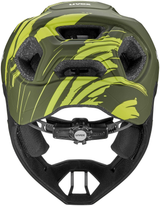 uvex React Jr. Fullface Kinderhelm Dark Olive Matt