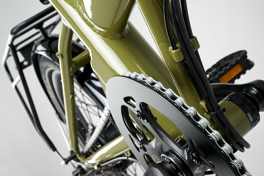 COAST E-Klapprad VYBE LIGHT 7-Gang Avocado