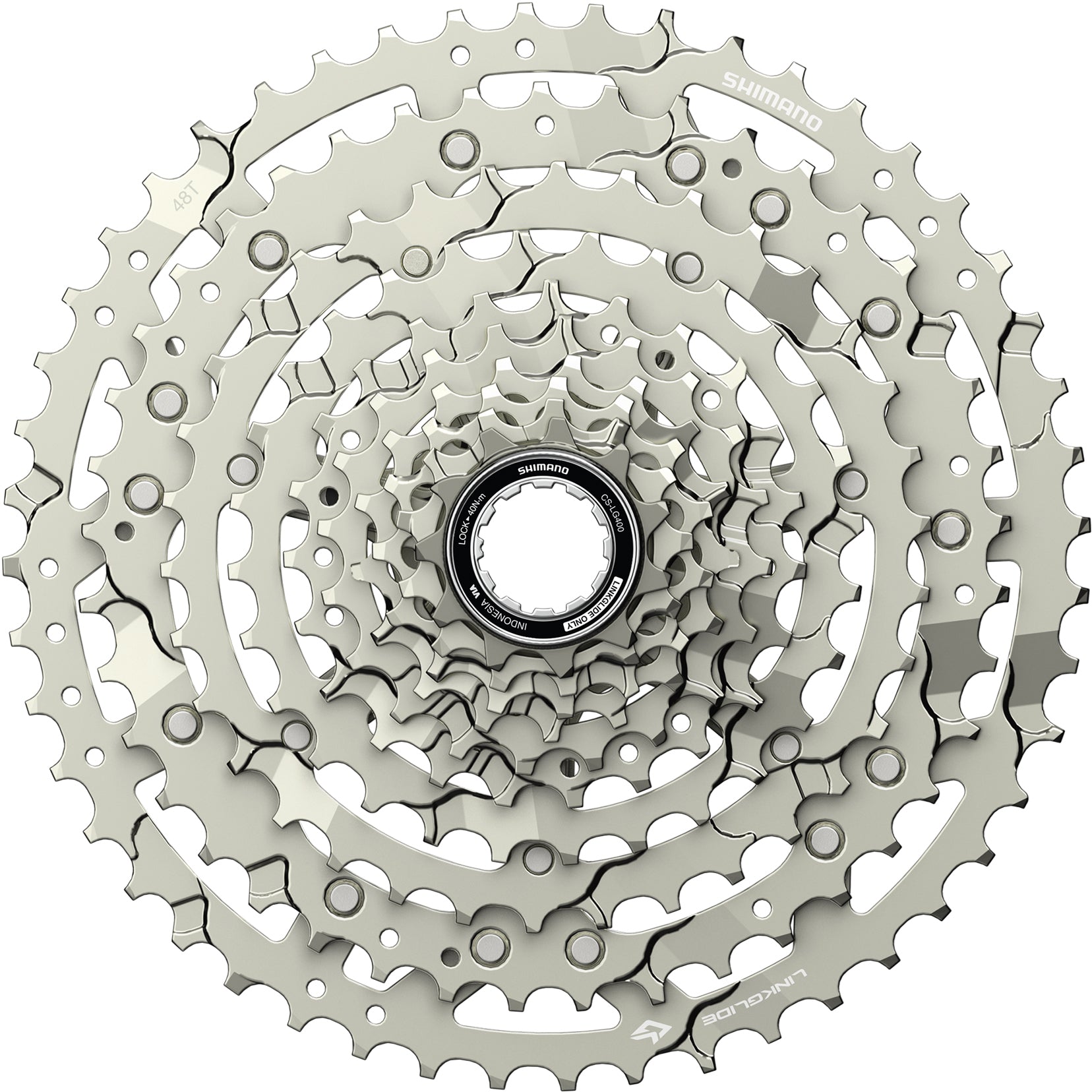 Shimano Kassette CS-LG400-10 silber