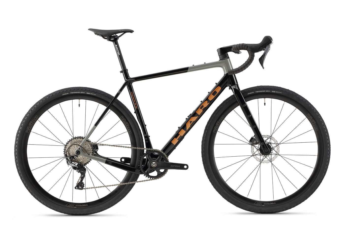 Haro Bikes Buzzard Carbon 3 - Gloss Jet Black Grey / Copper
