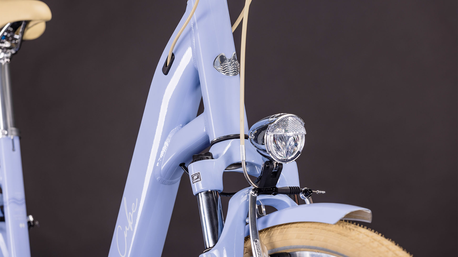 cube e bike damen weiß blau Cube Aruba Easy Entry (2026) | Citybike | blueblossom´n´creme