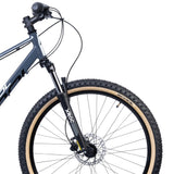 S'COOL Junior Bikes Kinderfahrrad | Xroc Disc 27,5 Zoll 24-Gang Black/Grey