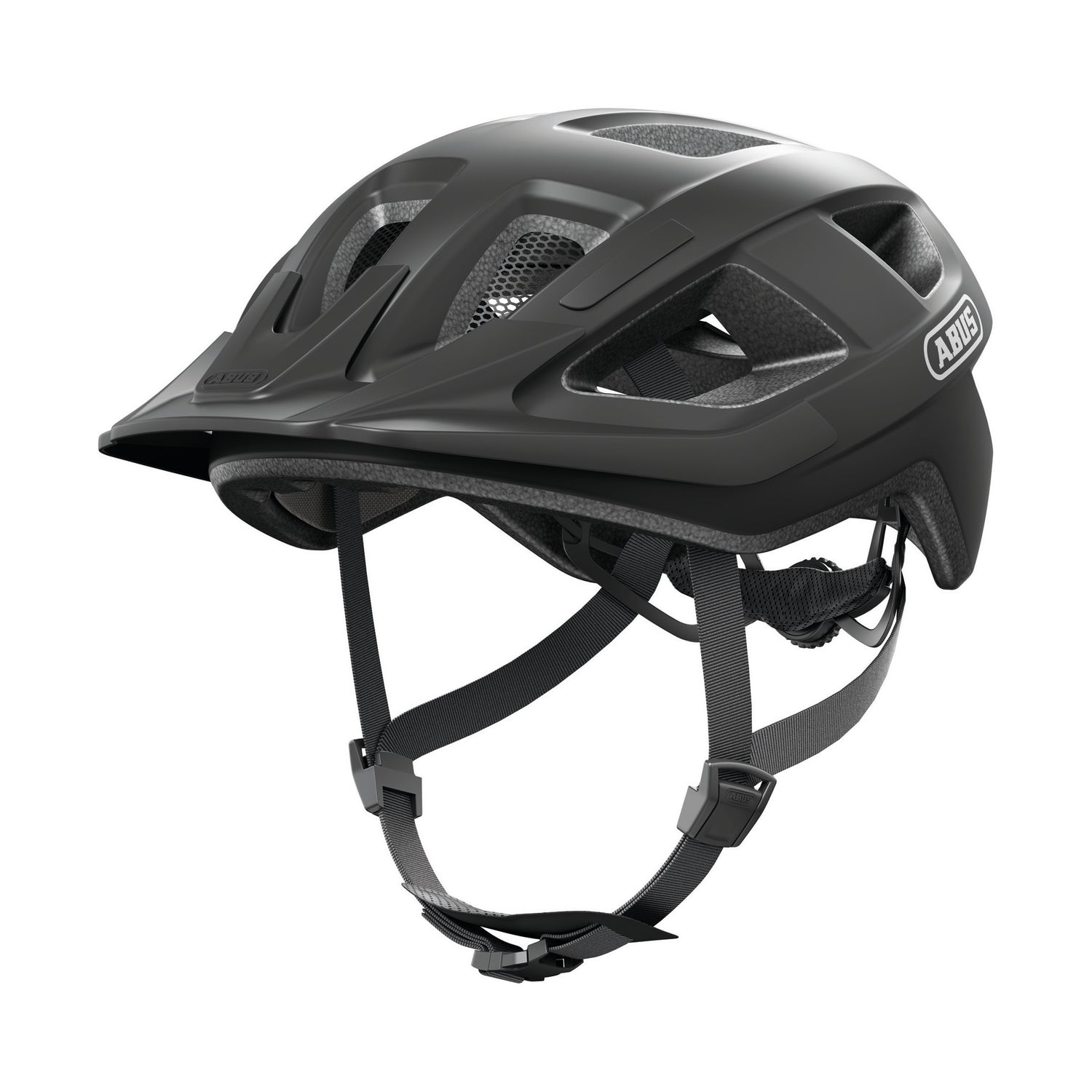 fahrradhelm aufblasbar Abus Aduro 3.0 LED Fahrradhelm | velvet black