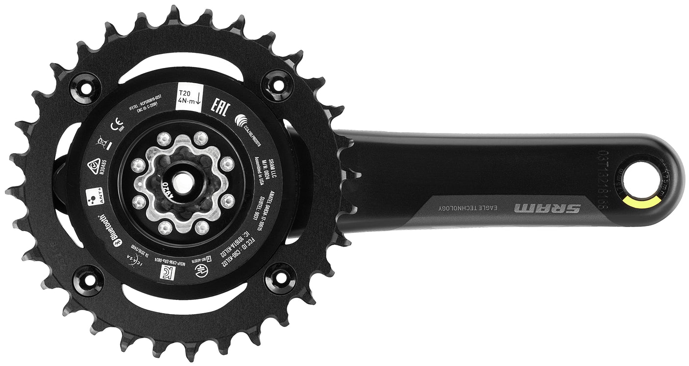 SRAM Quarq XX1 Eagle Powermeter Kurbelgarnitur 12-fach 32Z DUB Boost
