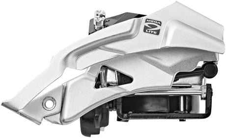 Shimano Altus FD-M2000 Umwerfer 3x9-fach Top Swing Schelle Tief silber/schwarz