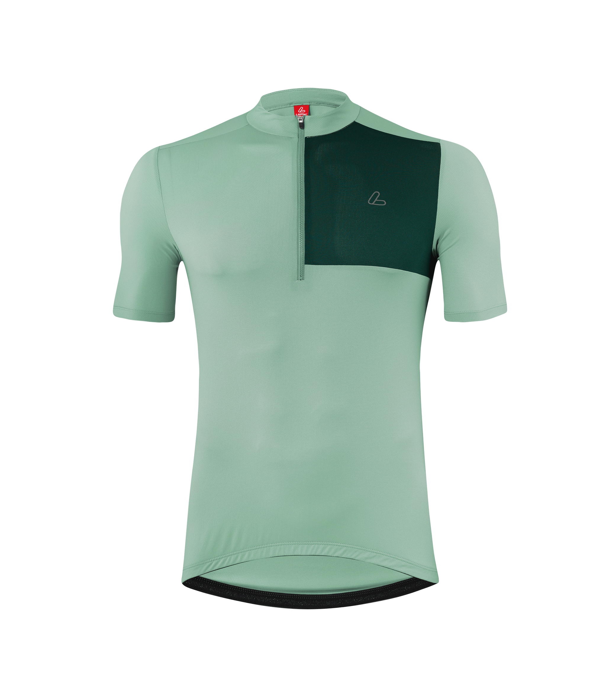 Löffler M Bike Jersey Hz Skys Block Mid Cottage