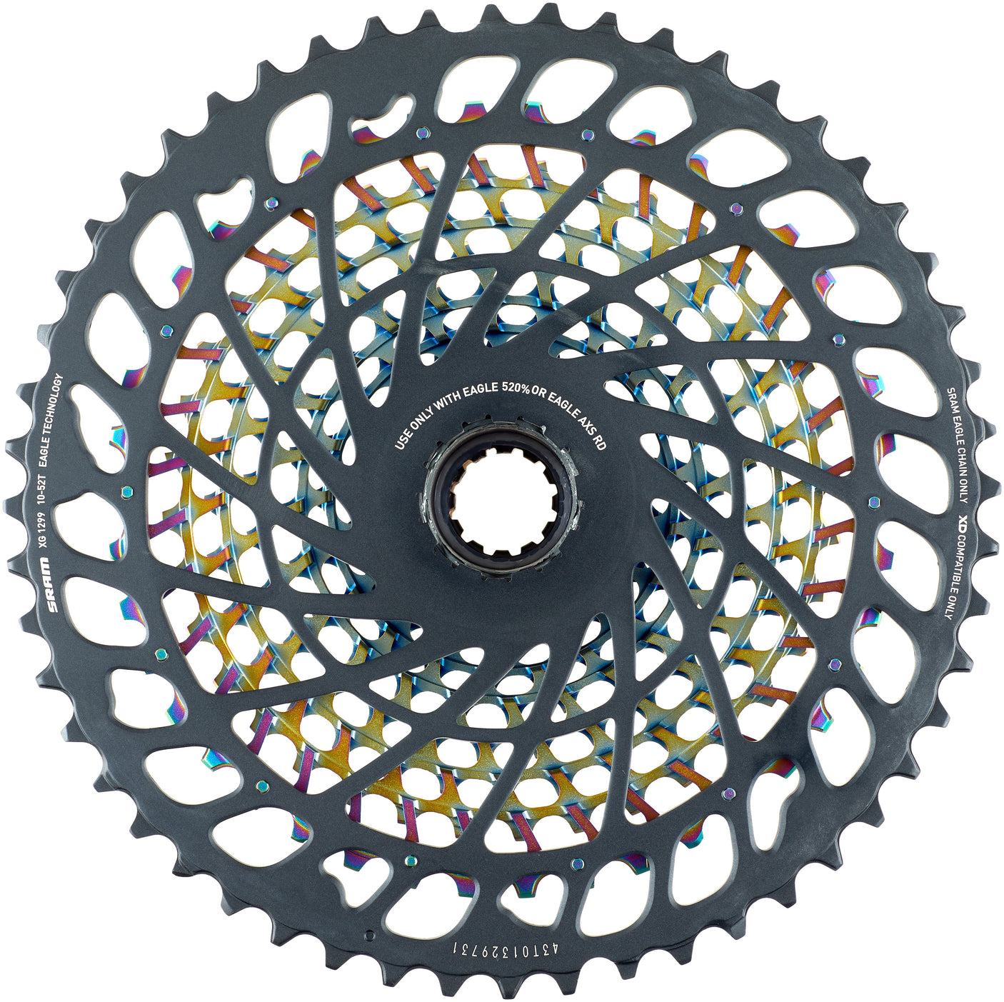 SRAM XG-1299 Eagle Kassette 12-fach rainbow