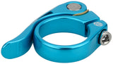 Reverse Long Life Sattelklemme Ø34,9mm türkis