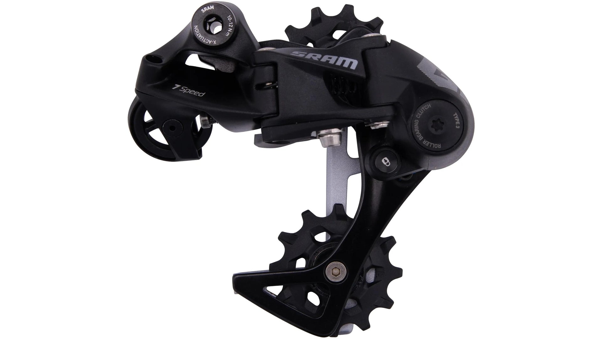 SRAM GX DH Schaltwerk 7-fach Mittellanger Käfig schwarz