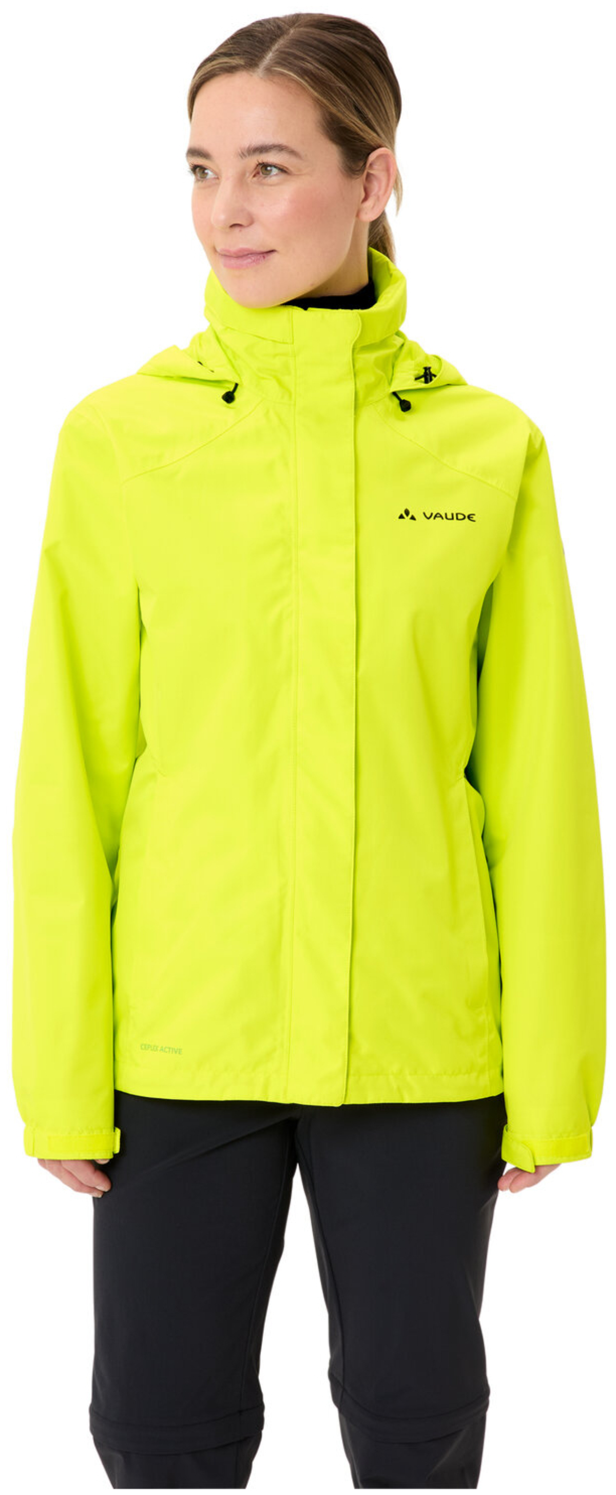 VAUDE Women's Escape Bike Light Jacket bright green