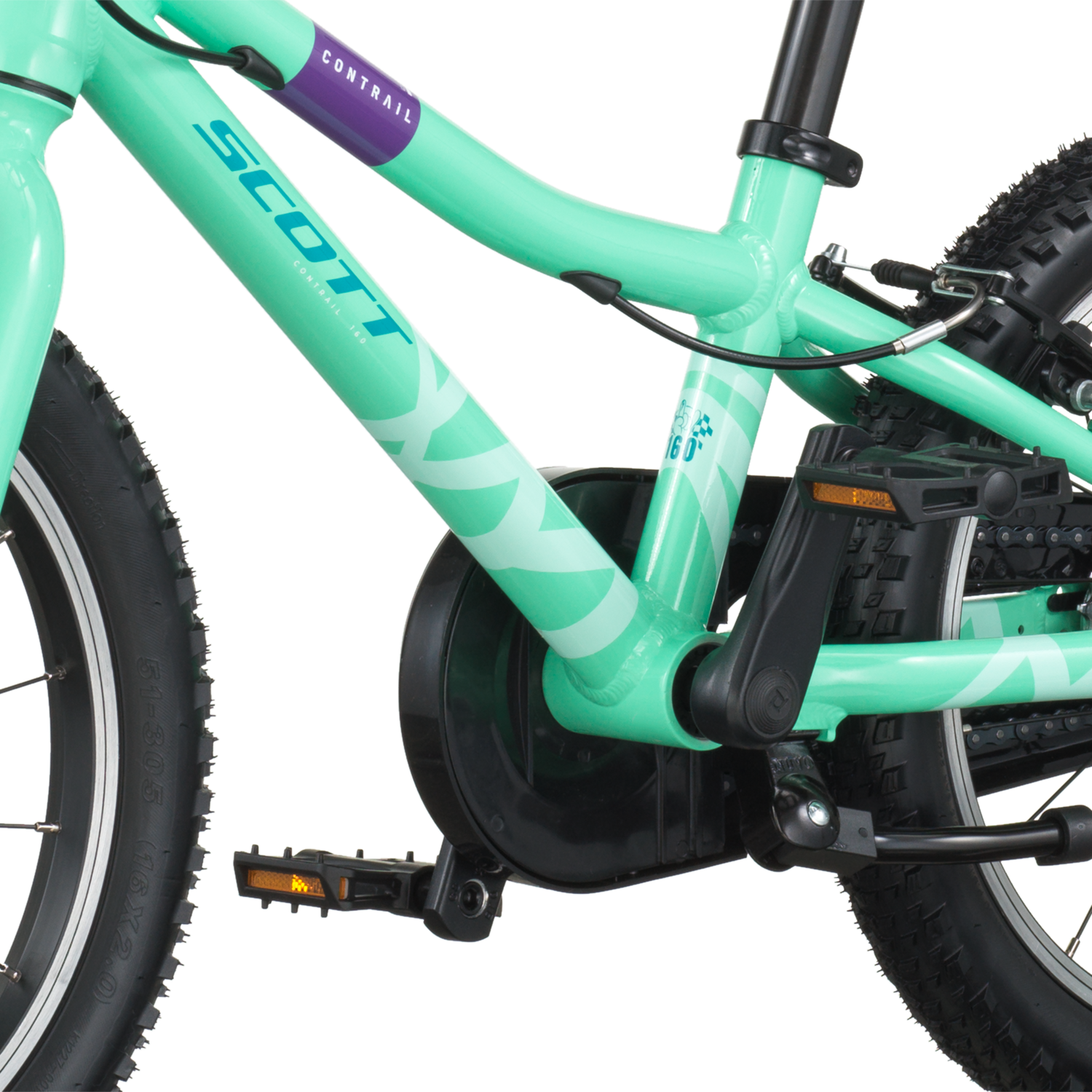 kinderfahrrad scott 16 Scott Contrail 160 (2026) | 16 Zoll Kinderfahrrad | spring green
