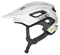Abus CliffHanger MIPS MTB Helm | shiny white – aktuelle Variante