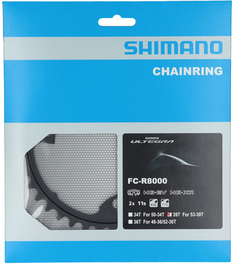 Shimano Ultegra FC-R8000 Kettenblatt 11-fach MW schwarz
