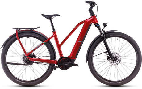 Cube Kathmandu Hybrid Comfort Pro 800 Trapez electricred´n´red (2025)