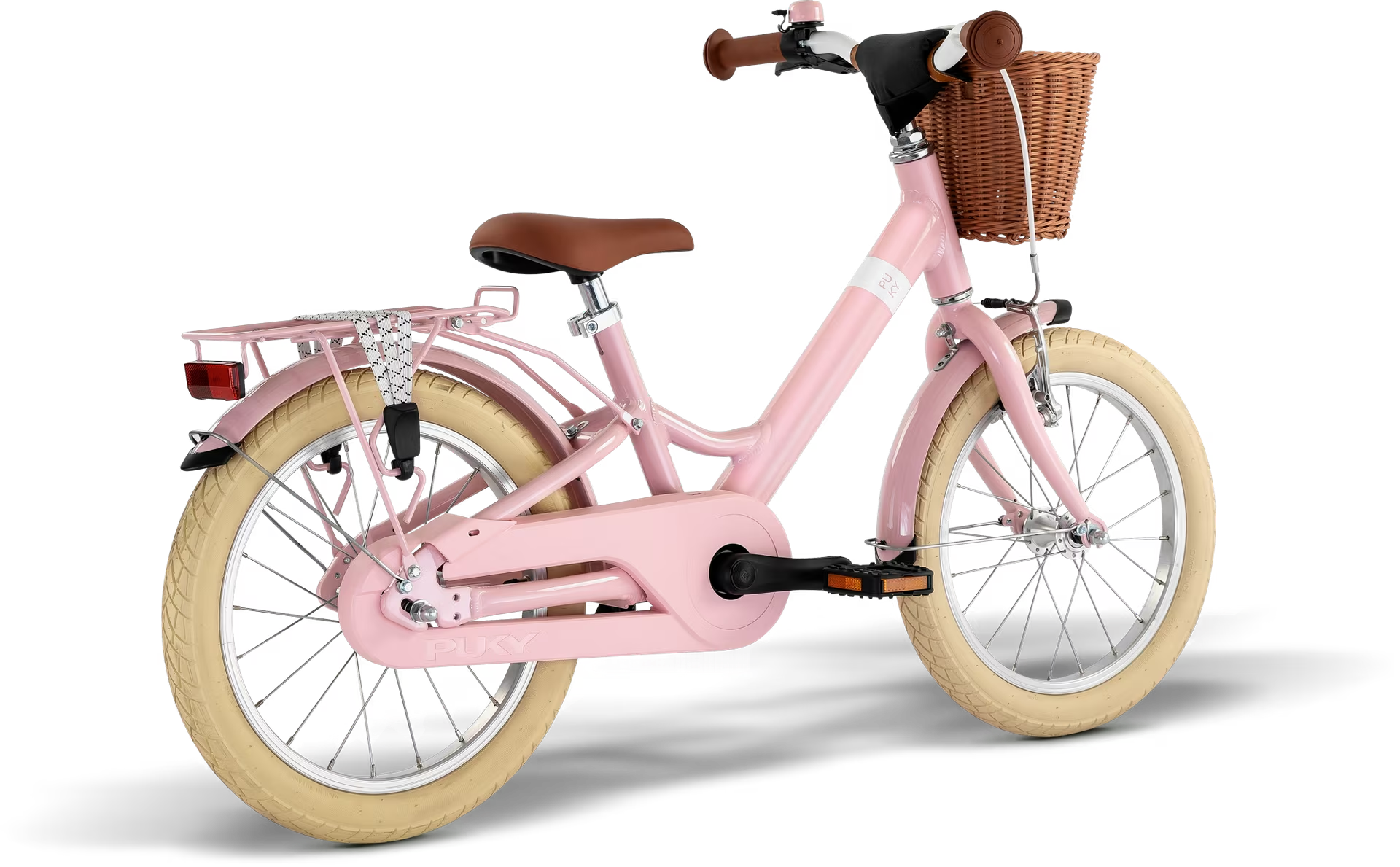 Puky YOUKE Classic Alu (2026) | 16 Zoll Kinderfahrrad | retro rose