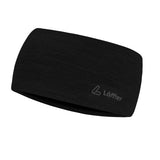 Löffler Merino Wool Headband Wide Black