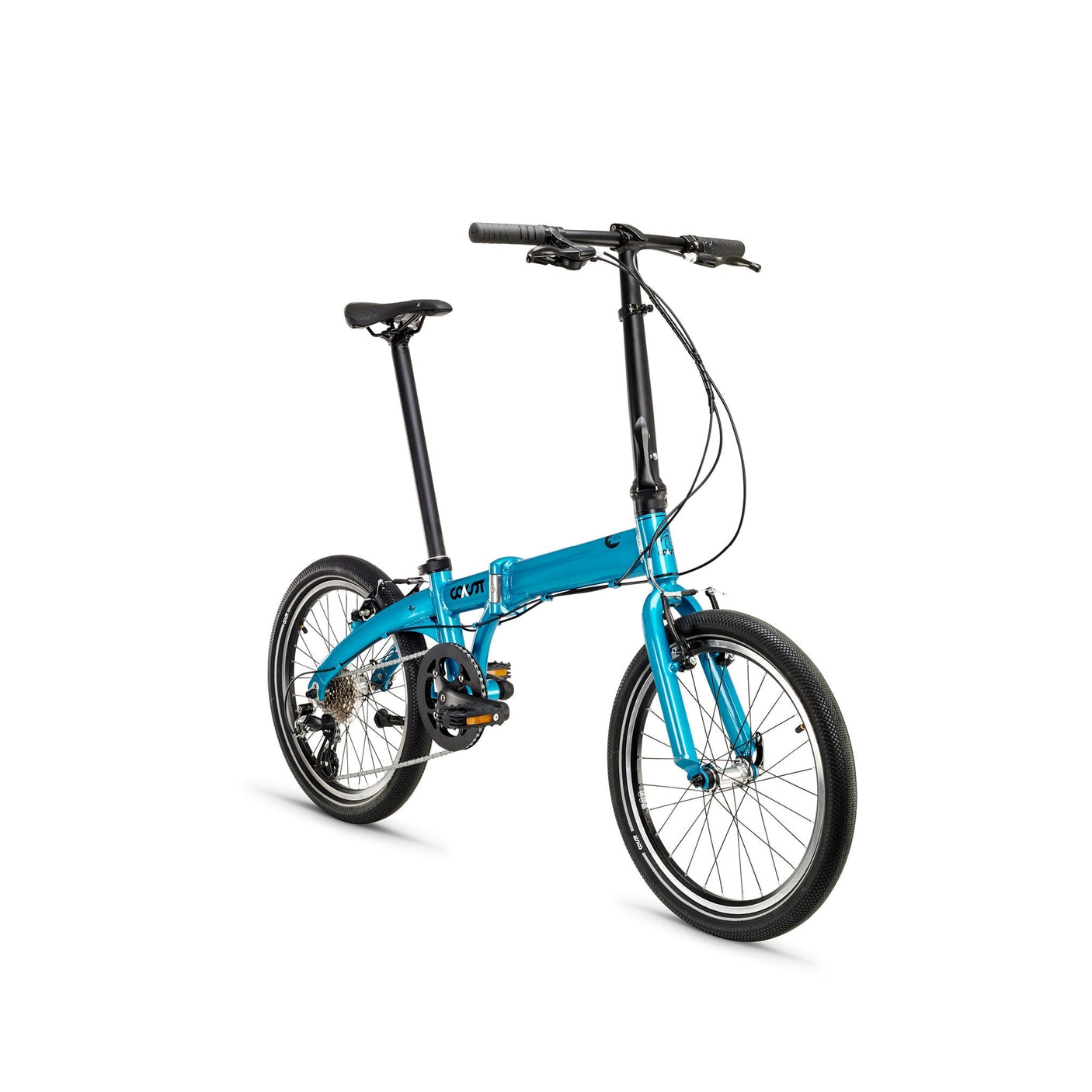 COAST Bikes Klapprad Hightide No. 04 8-Gang Sky Blue