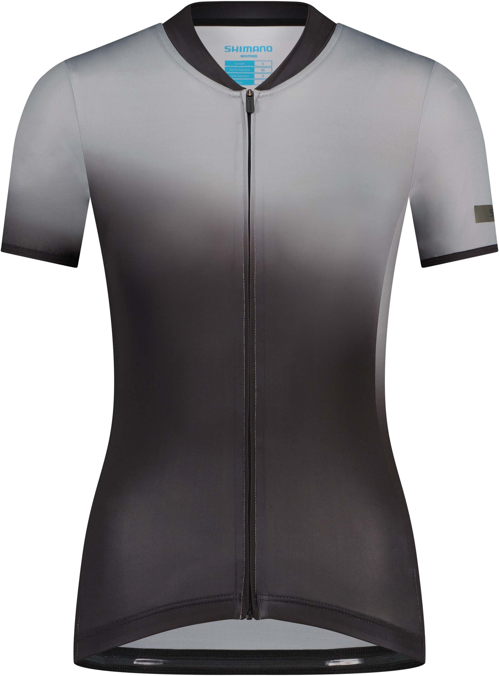 Shimano W's EVOLVE Avventura Short Sleeves Jersey Anthracite Gray