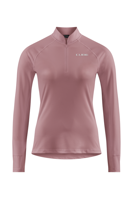 CUBE ATX WS Trikot Half Zip langarm