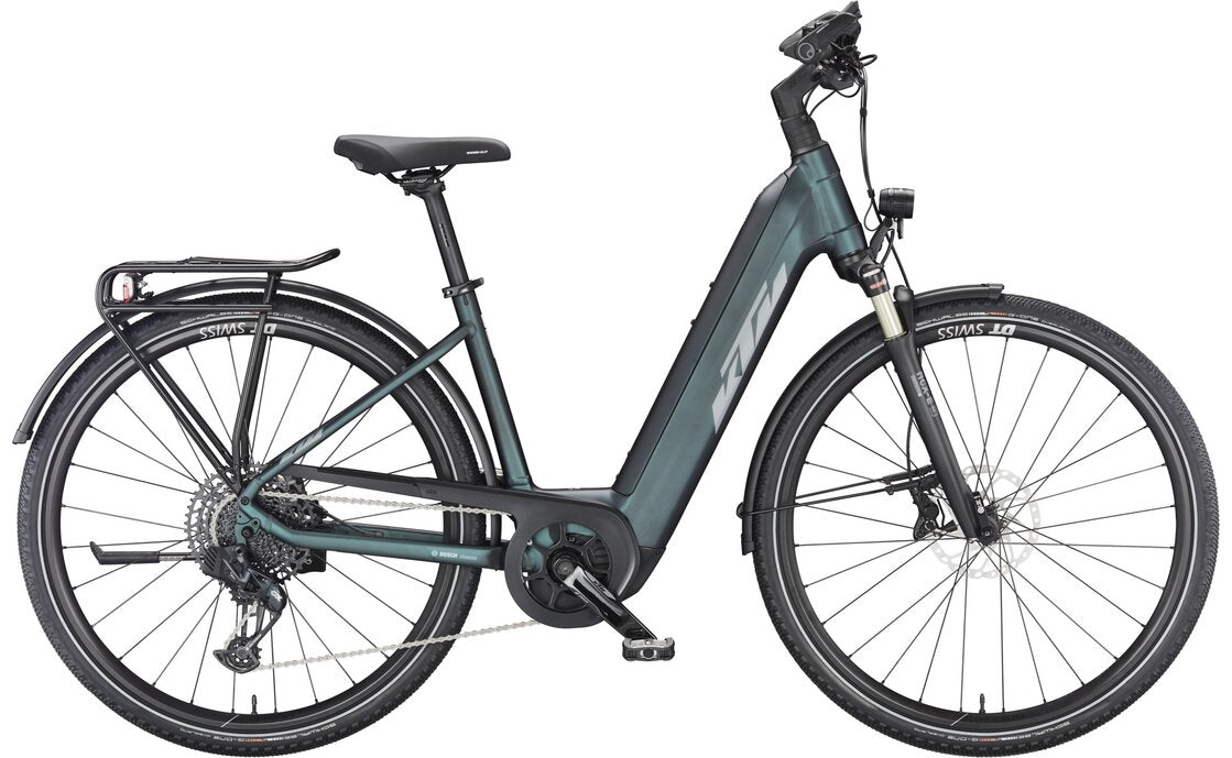KTM MACINA SPORT 710 Trapez green purple flip matt (silver+blue)