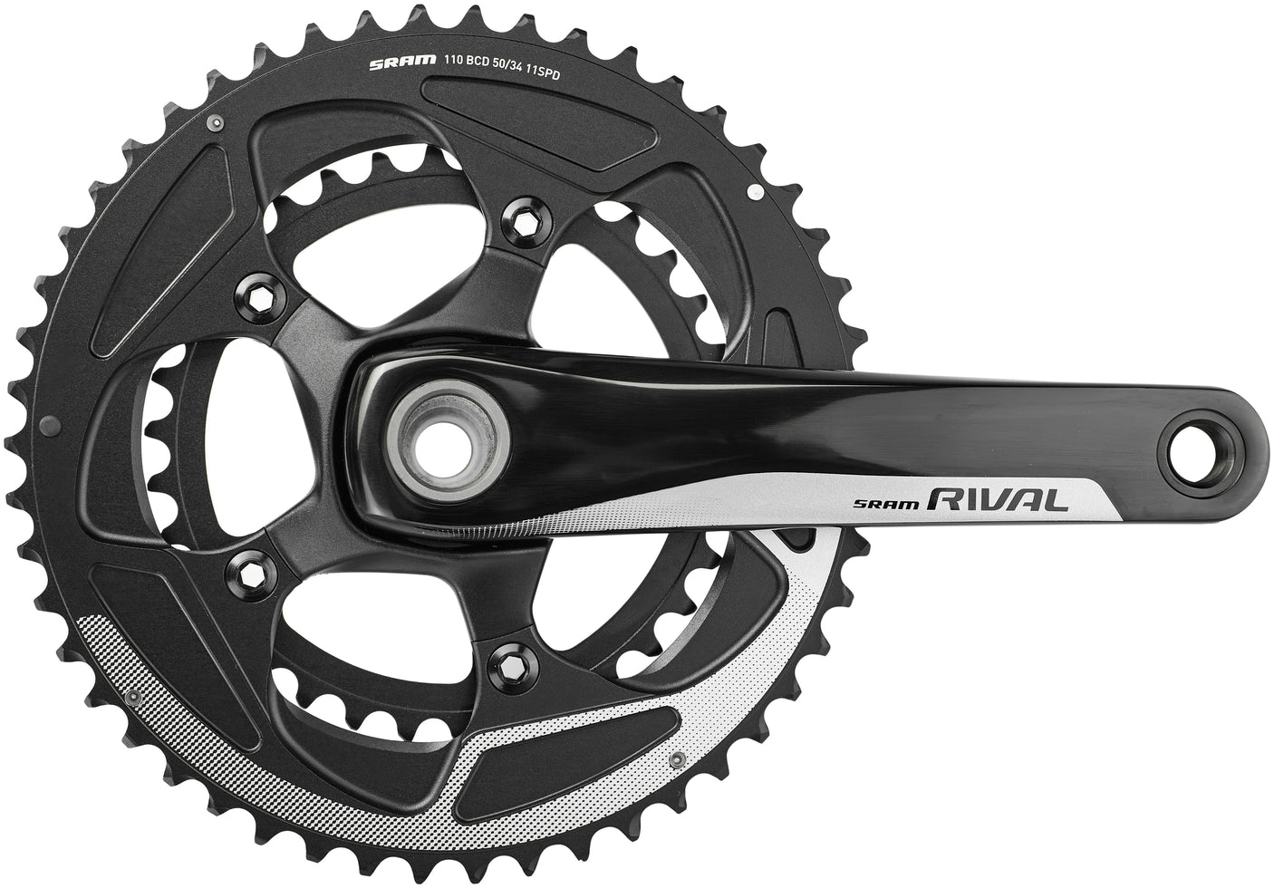SRAM Rival 22 Kurbelgarnitur 50/34 GXP 11-fach schwarz