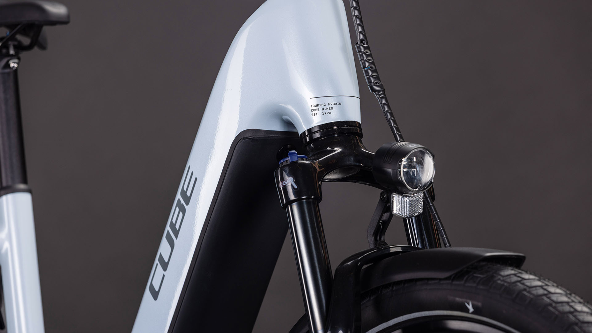 cube e touring bike Cube Touring Hybrid ONE 600 Easy Entry (2026) | Trekking E-Bike | glacier´n´reflex