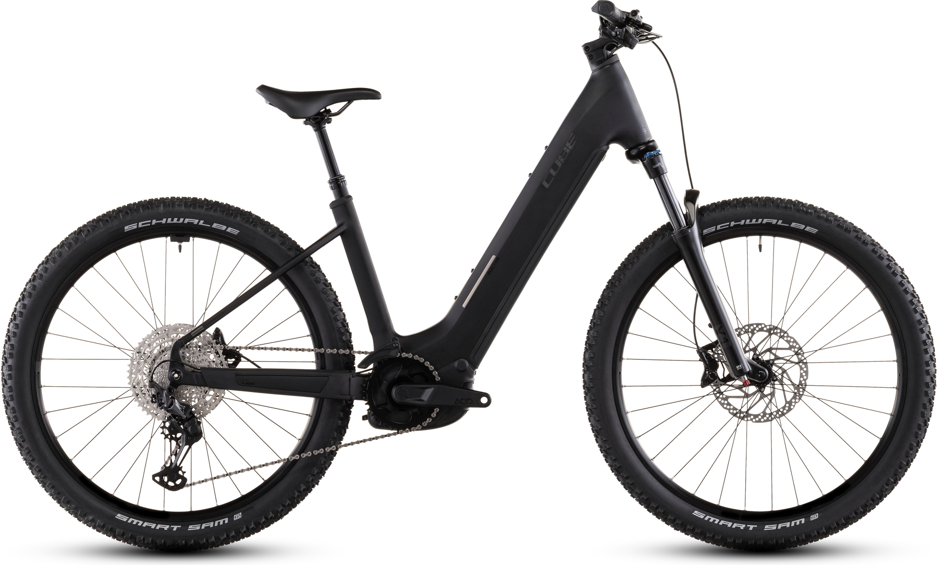 fahrrad xxl cube e bike Cube Reaction Hybrid Pro 800 Easy Entry (2026) | 27,5 Zoll E-MTB Hardtail |  blackline