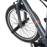 S'COOL Junior Bikes XtriX 20 Zoll 1-Gang BMX Dark Grey/Orange