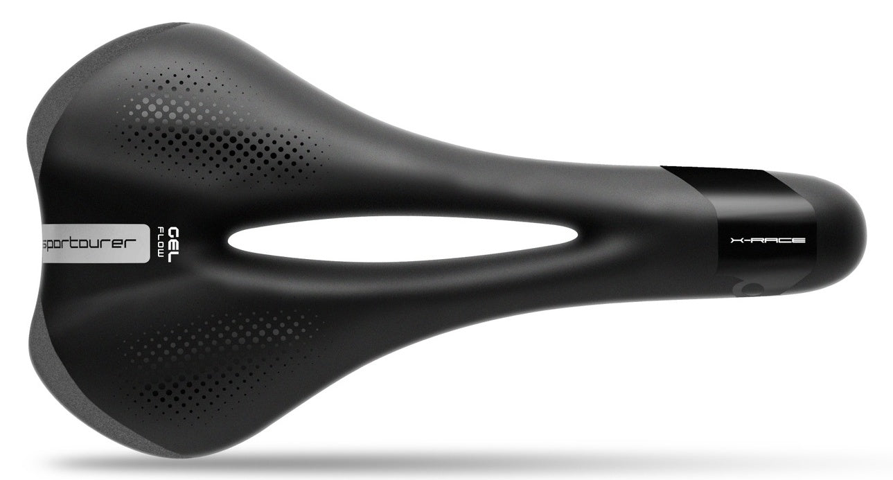 Sportourer X-RACE Gel Flow Sattel black S-Flow