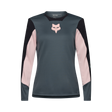 Fox W Defend LS Jersey Creation Deep Cobalt