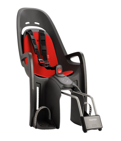 Hamax Kindersitz Hamax Zenith Rahmenhalterung rot/grau